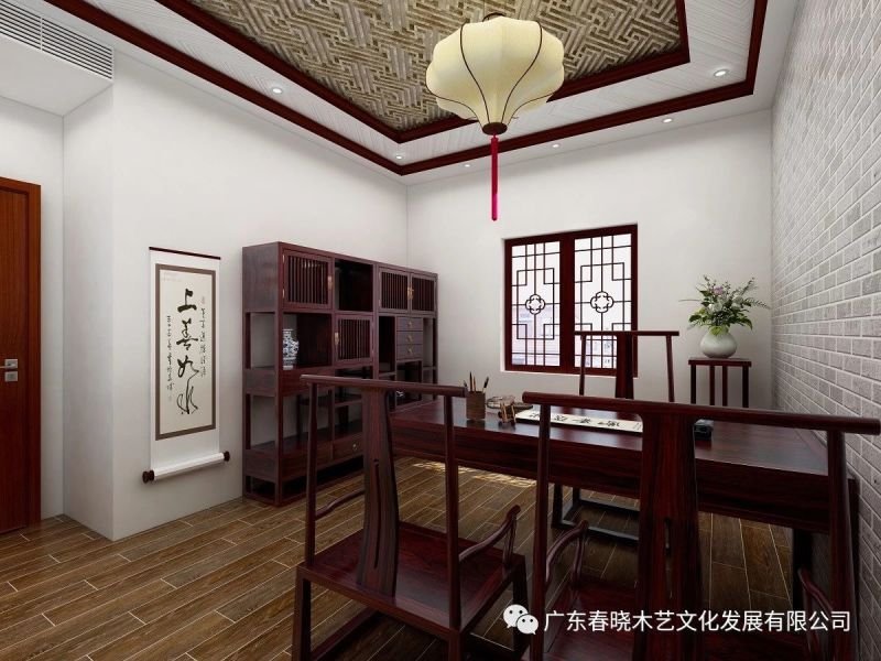 大紅酸枝之后，紅木市場主流當(dāng)屬血檀與緬花(圖3)