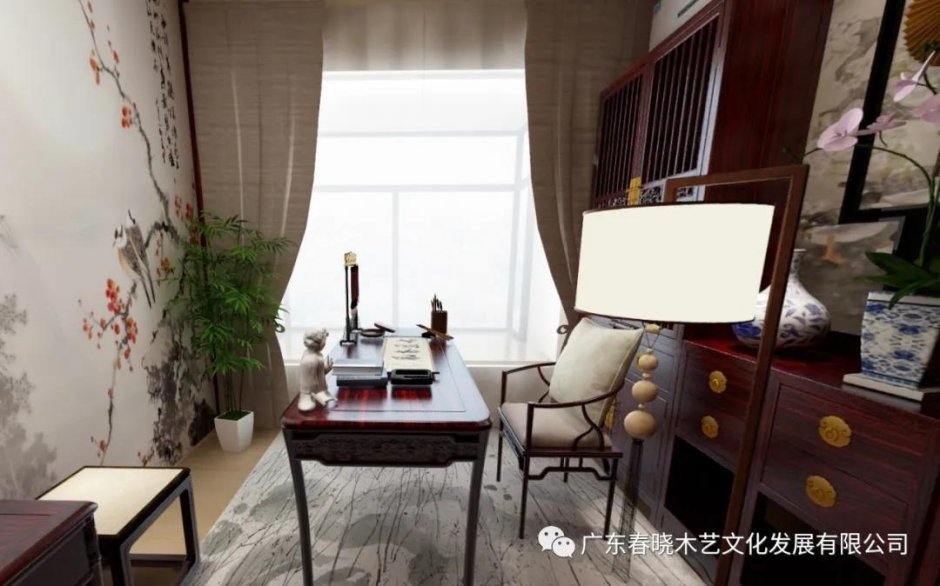 中式書(shū)房，一個(gè)家庭最好的不動(dòng)產(chǎn)！(圖1)