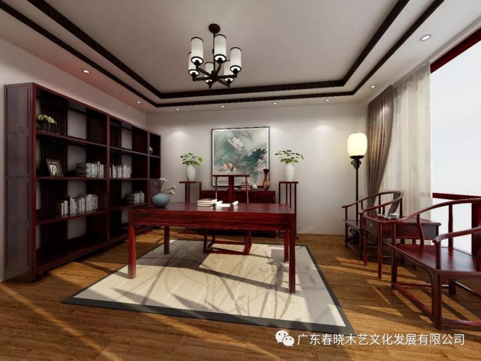 中式書(shū)房，一個(gè)家庭最好的不動(dòng)產(chǎn)！(圖2)